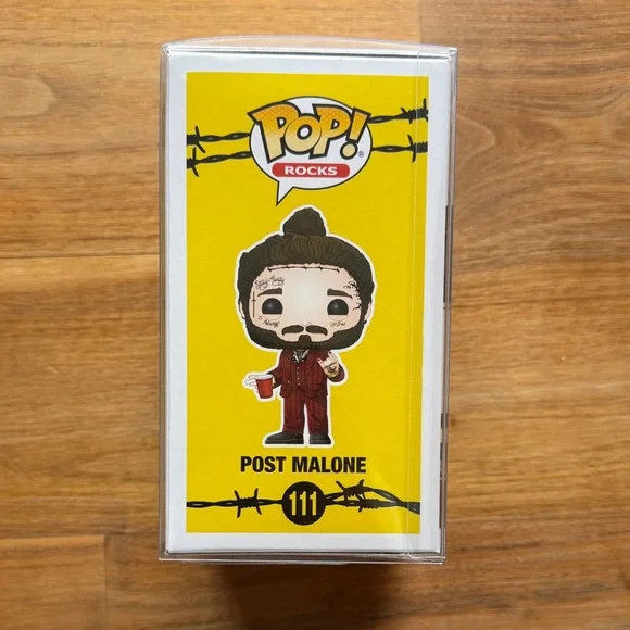 Funko Pop! Rocks Post Malone #111 - Maroon Outfit - Picture 4 of 6
